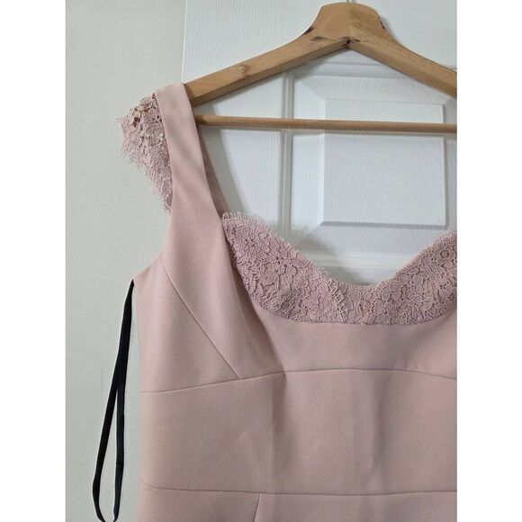 Karen millen Panelled Lace Dress US 8 NWT $450 - Picture 4 of 10